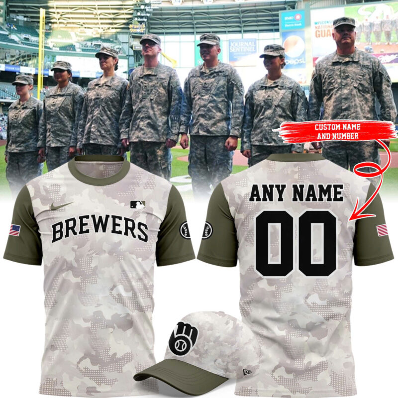 Special New Beige/Olive 2025 Armed Forces Day MB Tshirt Custom Name Numbers