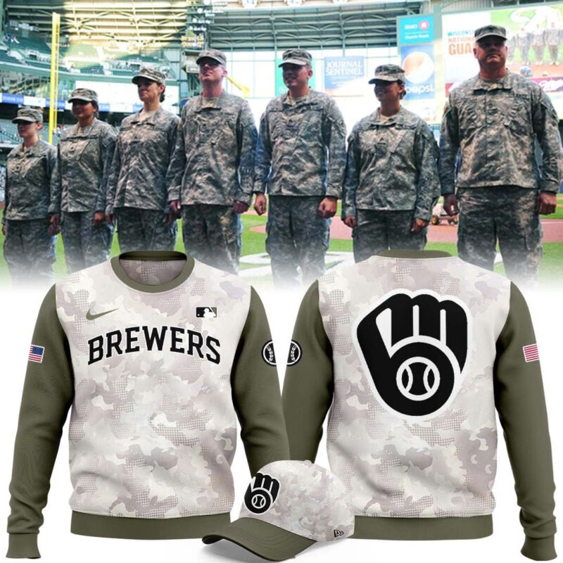 Special New Beige/Olive 2025 Armed Forces Day MB Sweatshirt