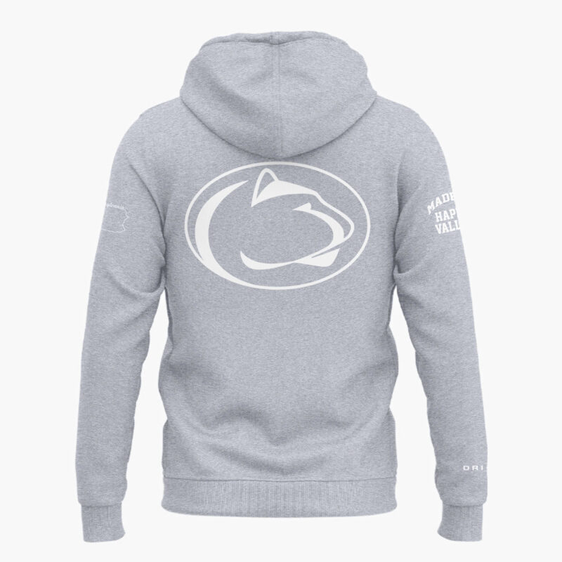 Special New Coach James Franklin Grey Hoodie - Image 3