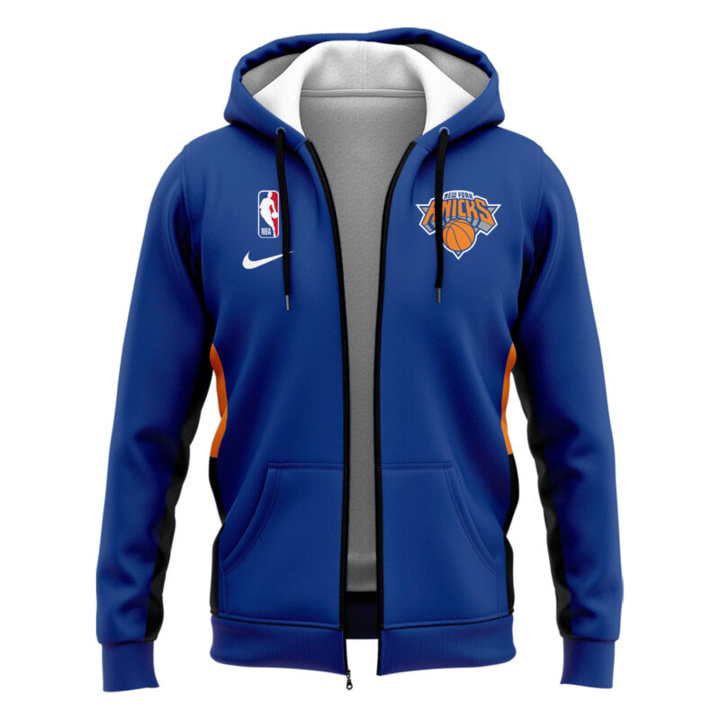 Special New New York Knicks Zip Hoodie 2025 - Image 2