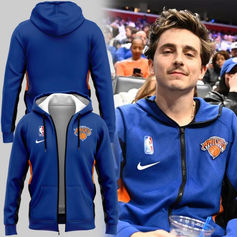 Special 2025 New York Knicks Zip Hoodie 2