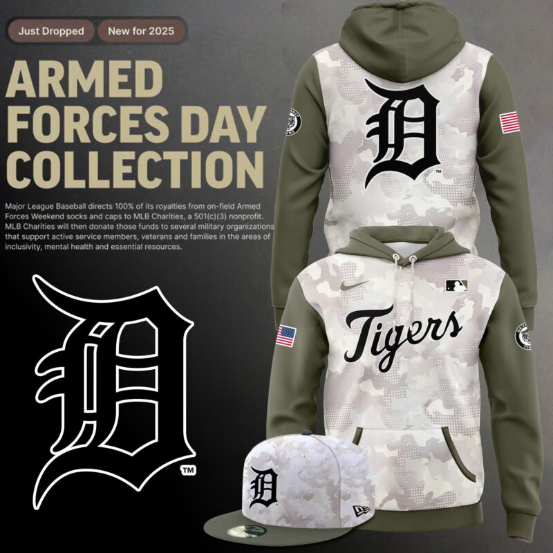 Special New Beige/Olive 2025 Armed Forces Day DT Hoodie