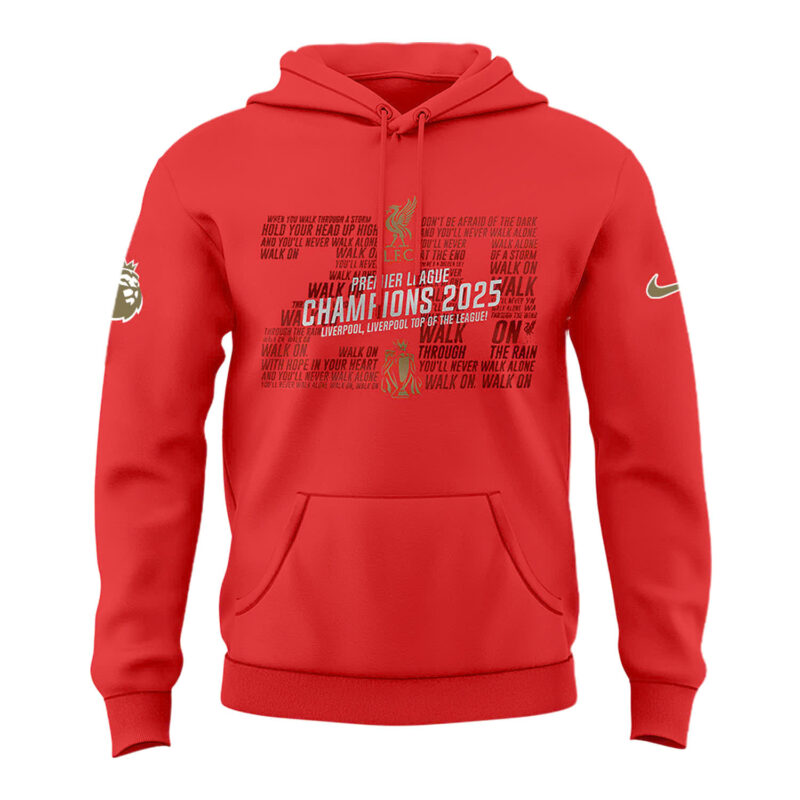 Special Edition LFC EPL Champions 24/25 Hoodie - Image 5