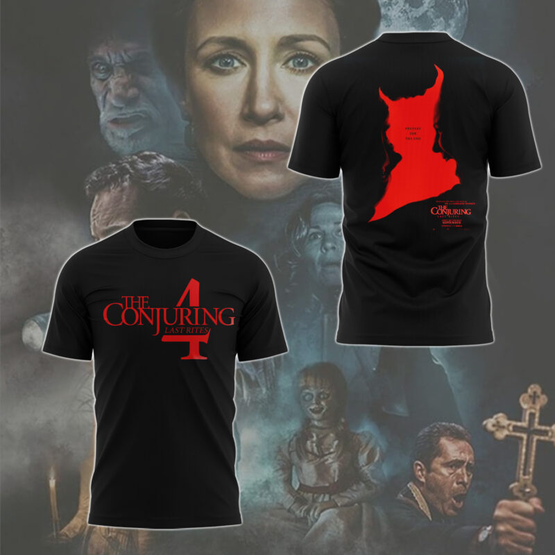 Limited Edition The Conjuring 4 Last Rites Tshirt 2025