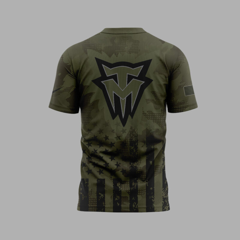 Special New Minnesota Timberwolves Military Appreciation Night Tshirt 2025 - Image 3
