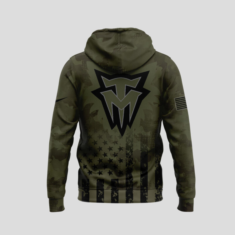 Special New Minnesota Timberwolves Military Appreciation Night Hoodie 2025 - Image 3