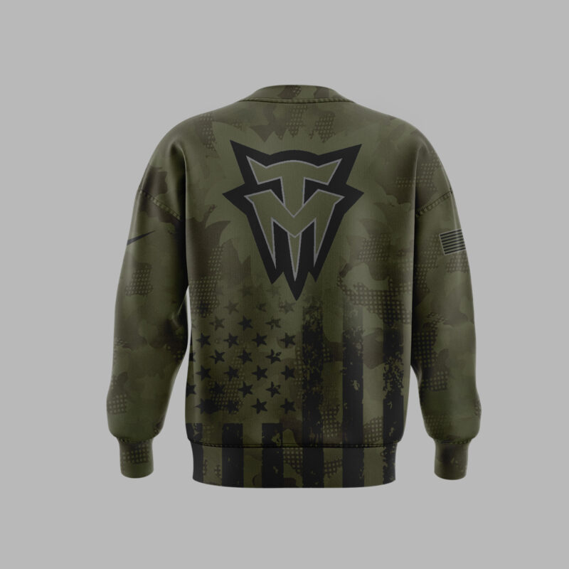 Special New Minnesota Timberwolves Military Appreciation Night Sweat 2025 - Image 3