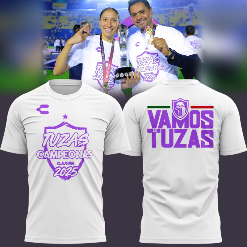 Camiseta Edición Limitada del Club Pachuca Femenil CAMPEONAS Clausura 2025