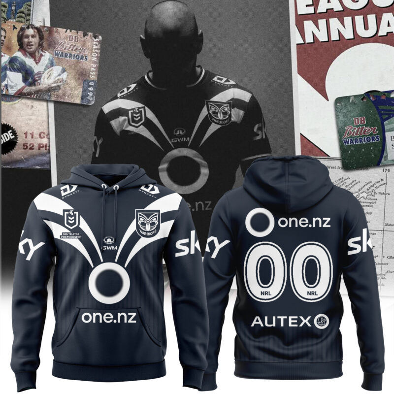 Warriors 2025 Dynasty Dear Warrior Special Hoodie Custom Name & Number