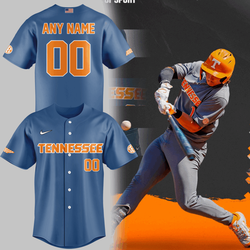 Tennessee Baseball  Special Edition 2025 BASEBALL JERSEY Custom Number and Custom Name