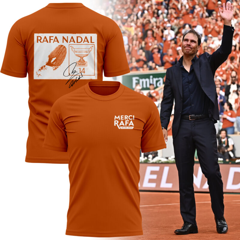 Exclusive Versio Rafael Nadal Signature Tshirt 2025