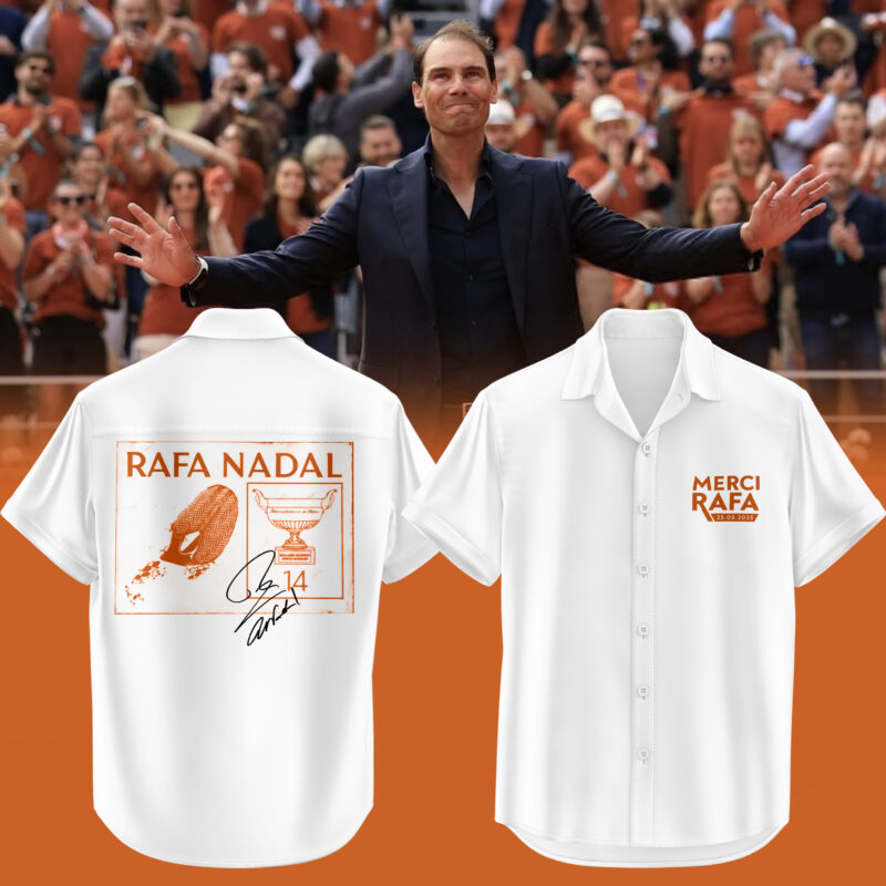 Exclusive Versio Rafael Nadal White Hawaii Shirt 2025