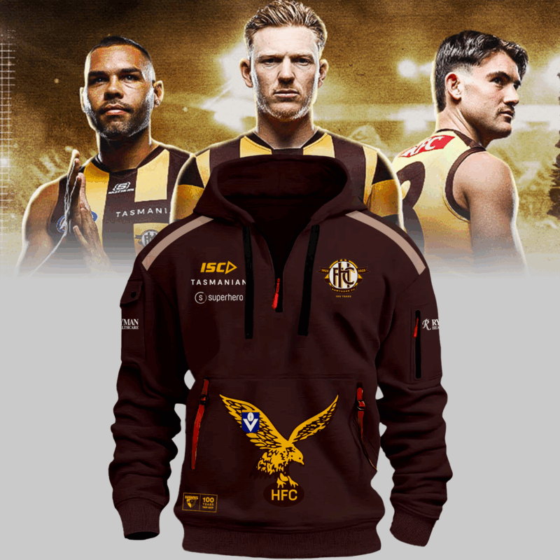Limited Edition Hawthorn FC New Hoodie 1925-2025