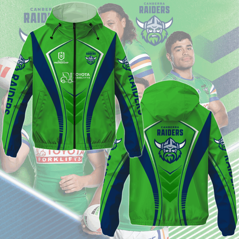 Canberra Raiders NRL Newest Windbreaker Jacket We Are Raiders MO V3