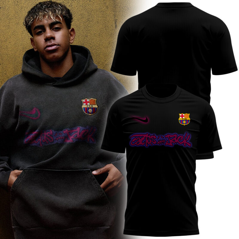 Limited Edition FC BARCELONA x TRAVIS SCOTT 24/25 men’s Tshirt I