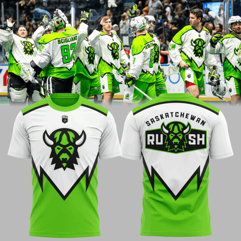 Special Edition New Saskatchewan Rush 2025 T-Shirt