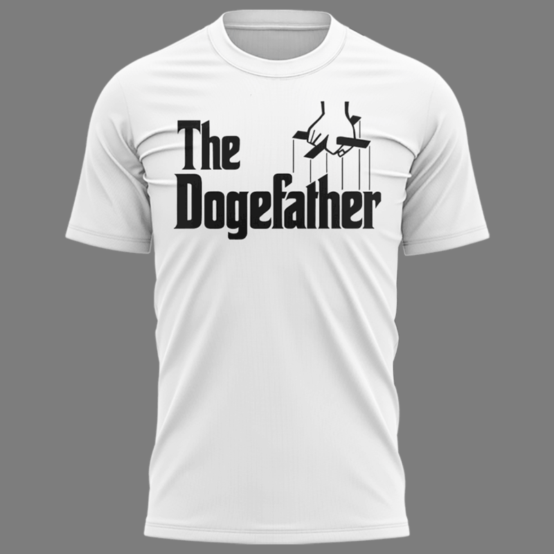 Special New Elon Musk The Dogefather Tshirt 2025 - Image 2
