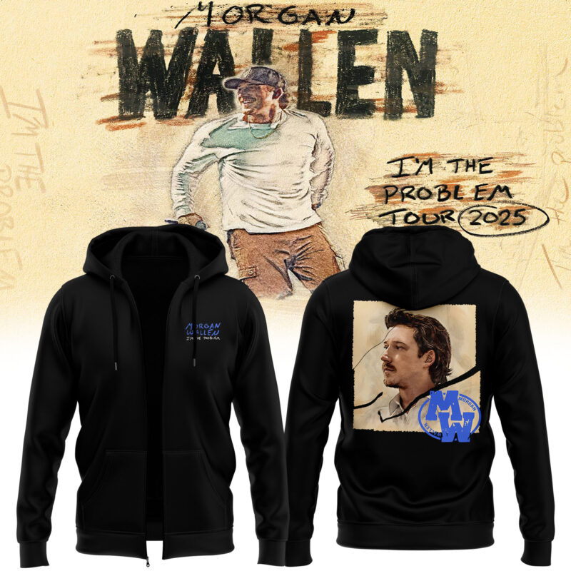 Limited Edition Morgan Wallen Target ZipHoodie