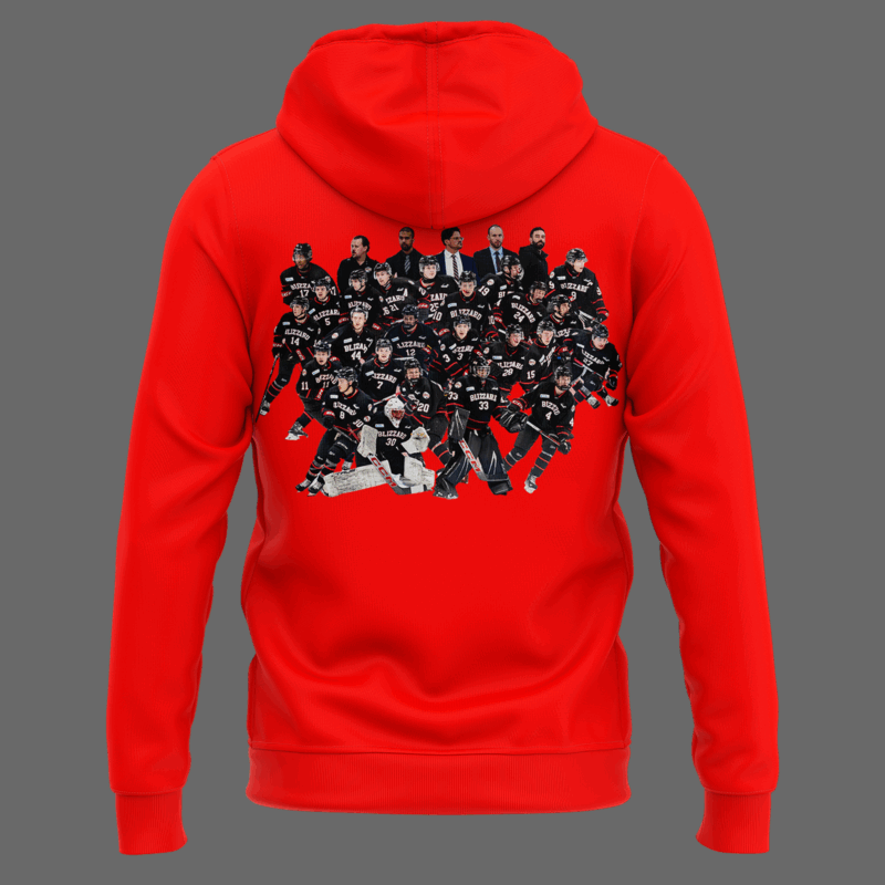 Special Edition Northern Manitoba Blizzard Hoodie Turnbull Cup Champions! - Image 3