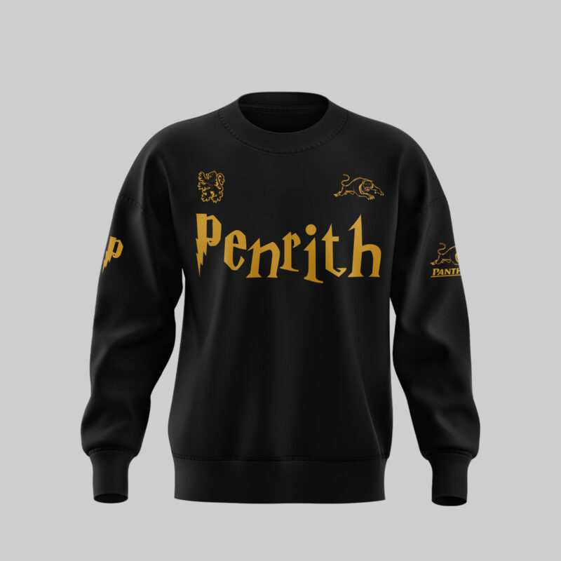 Harry Potter X Penrith Panthers NRL Limited Edition 2025  SWEATSHIRT - Image 2
