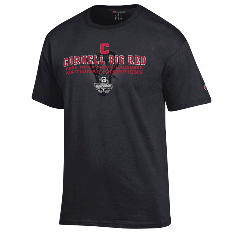 Cornell Lacrosse National Championship Bracket Tee