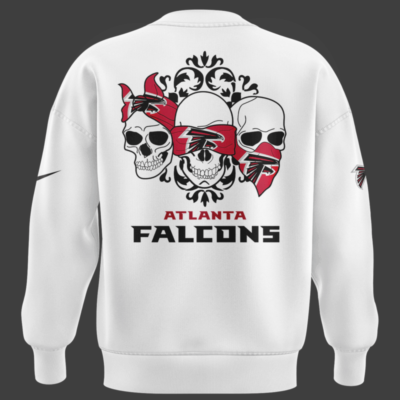 Limited Edition M72 World Tour x Atlanta Falcons White Sweat 2025 - Image 3