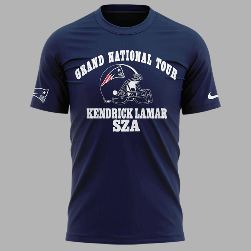 Limited Edition Grand National Tour x New England Patriots Tshirt 2025 - Image 2