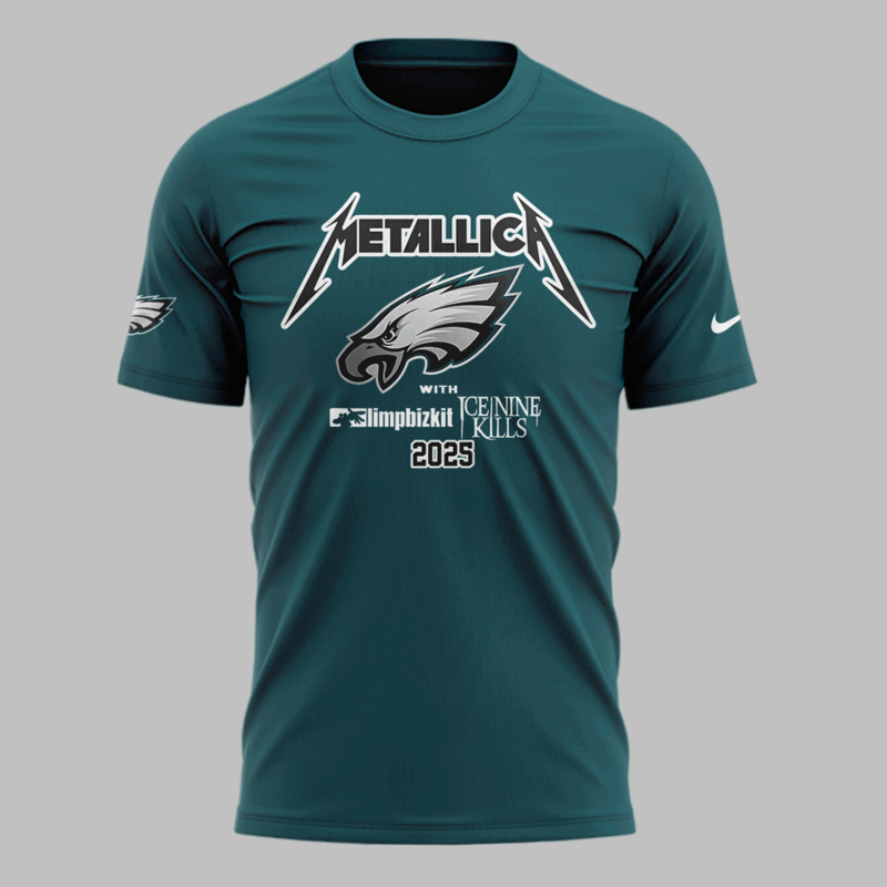Limited Edition M72 World Tour x Philadelphia Eagles Tshirt 2025 - Image 2