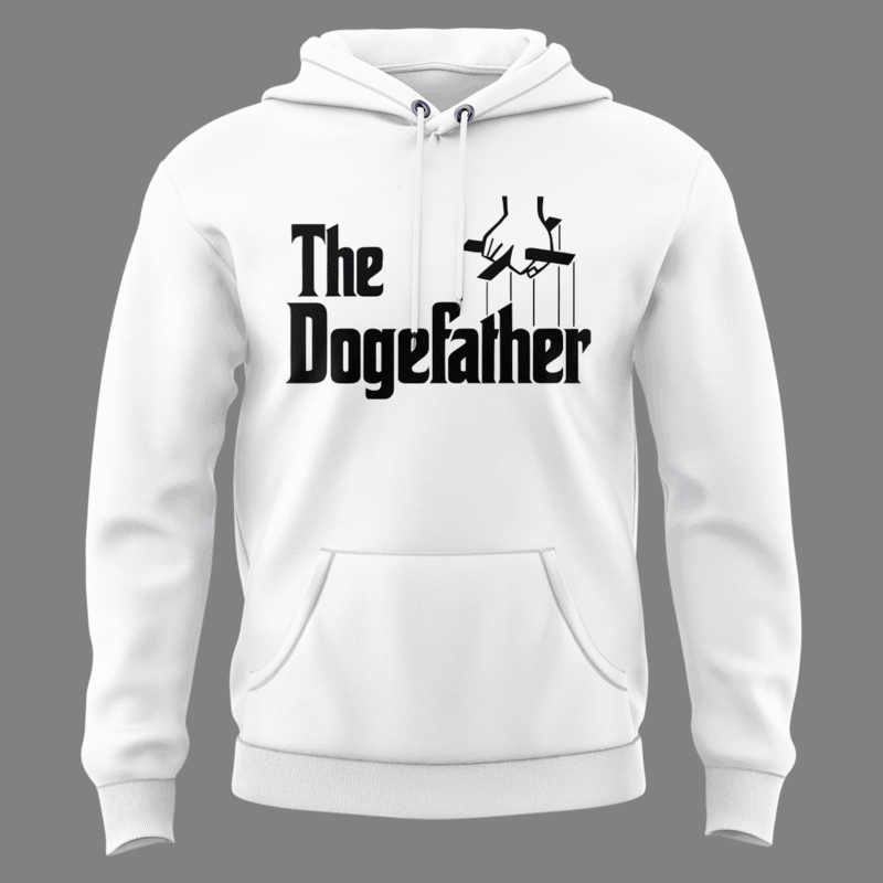 Special New Elon Musk The Dogefather Hoodie 2025 - Image 2