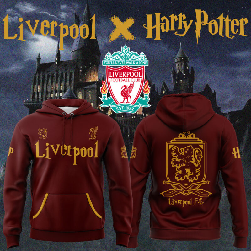Liverpool F.C. X Harry Potter Limited Edition Hoodie