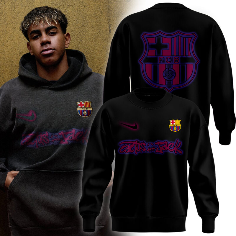Limited Edition FC BARCELONA x TRAVIS SCOTT 24/25 men’s Sweashirt