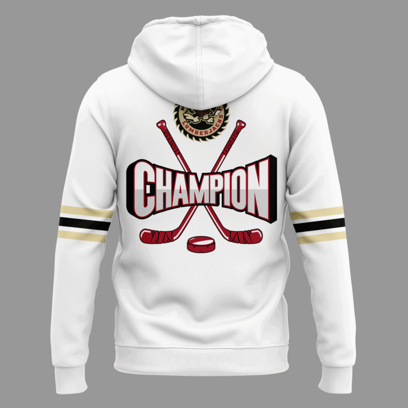 Special New Hoodie Coach Parker Burgess Muskegon Lumberjacks Clark Cup Champions 2025 For Fans - Image 3