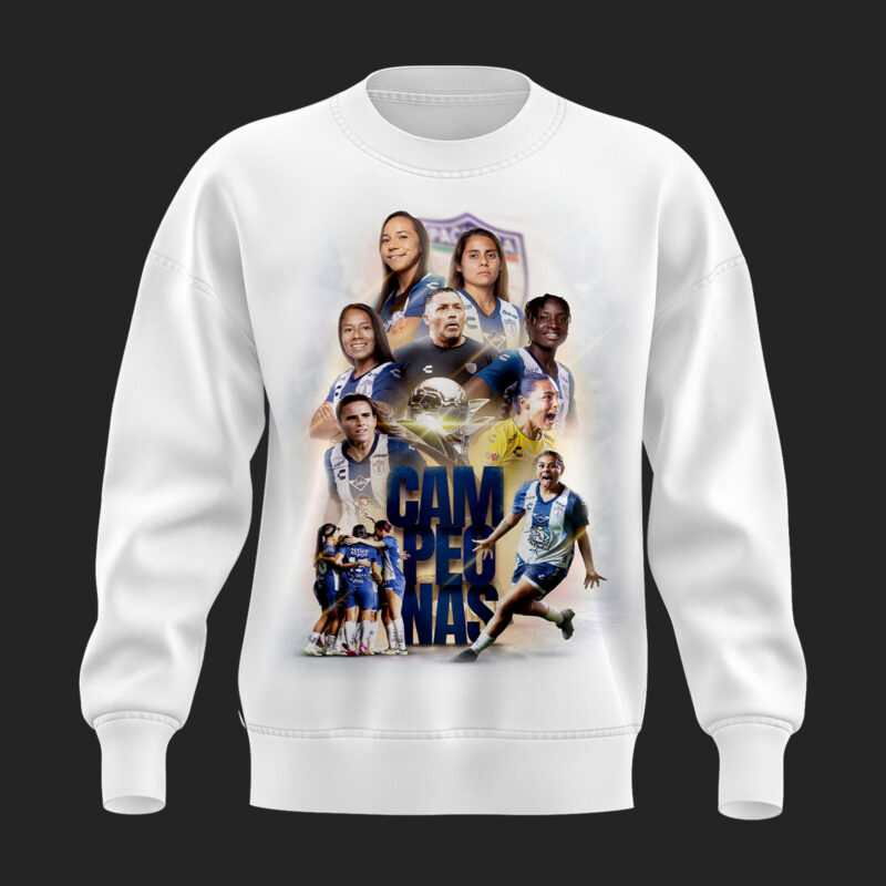 Sudadera Edición Limitada del Club Pachuca Femenil CAMPEONAS Clausura 2025 I - Image 2
