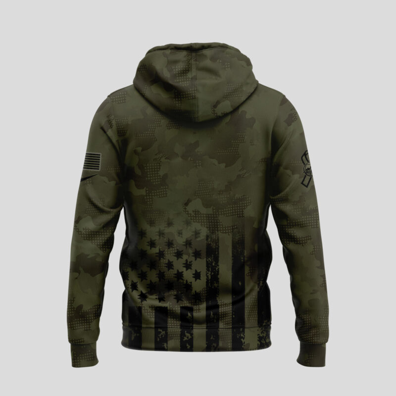 Limited Edition Hershey Bears x Military Appreciation Night Hoodie 2025 - Image 3