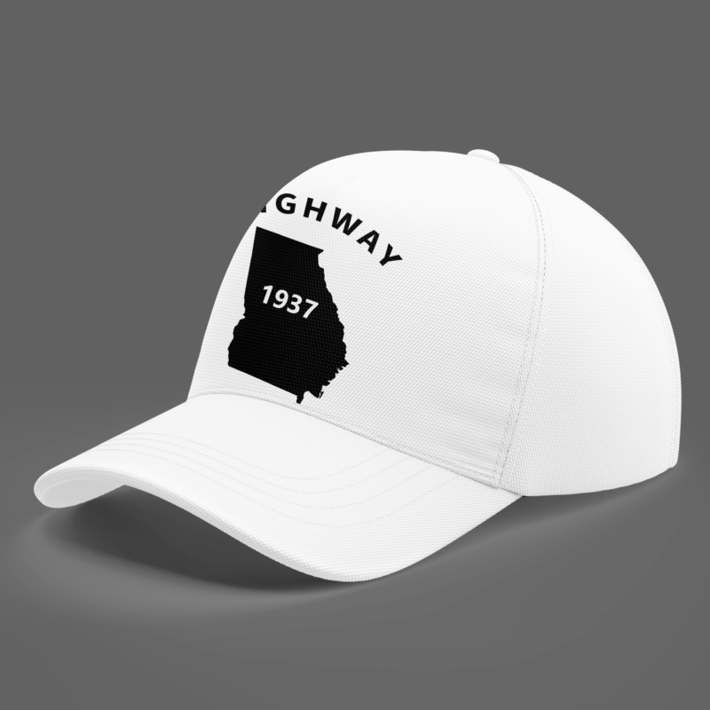 Limited Edition Tyrus "Highway 1937 Georgia" White Tshirt 2025 - Image 4