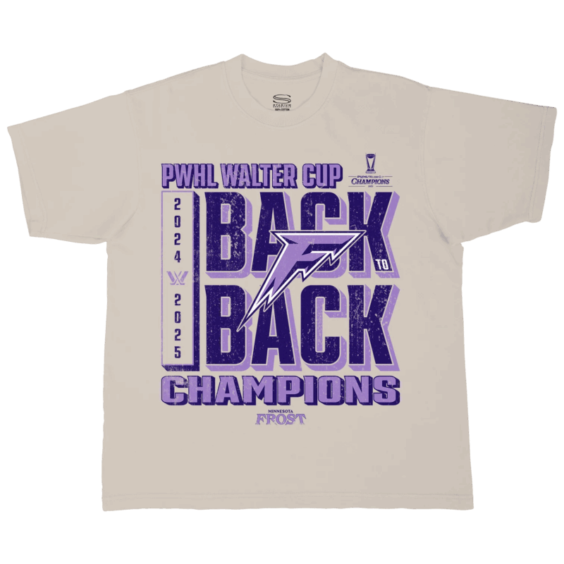Minnesota Frost Adult Stadium Essentials Championship Shake It 25 Urban T-Shirt