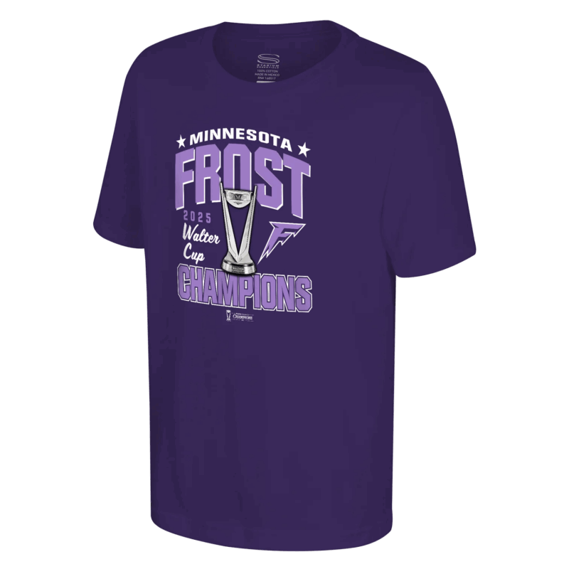 Minnesota Frost Youth Stadium Essentials Championship After Hours 25 T-Shirt