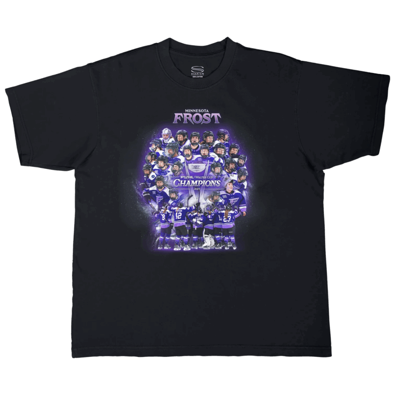 Minnesota Frost Adult Stadium Essentials Championship Burst Player Urban T-Shirt