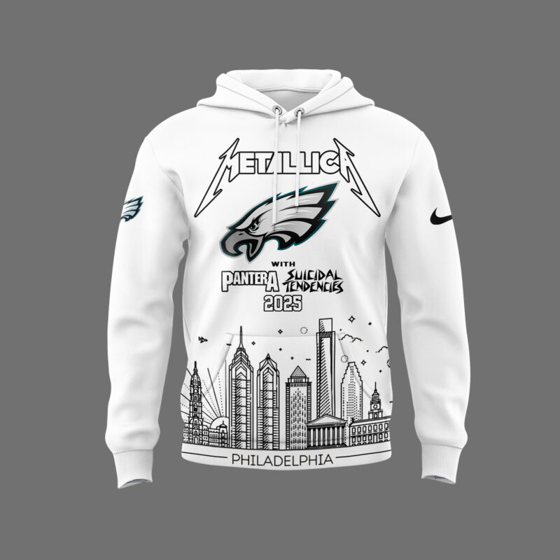 Exclusive Versio M72 World Tour x Philadelphia Eagles Hoodie 2025 - Image 2