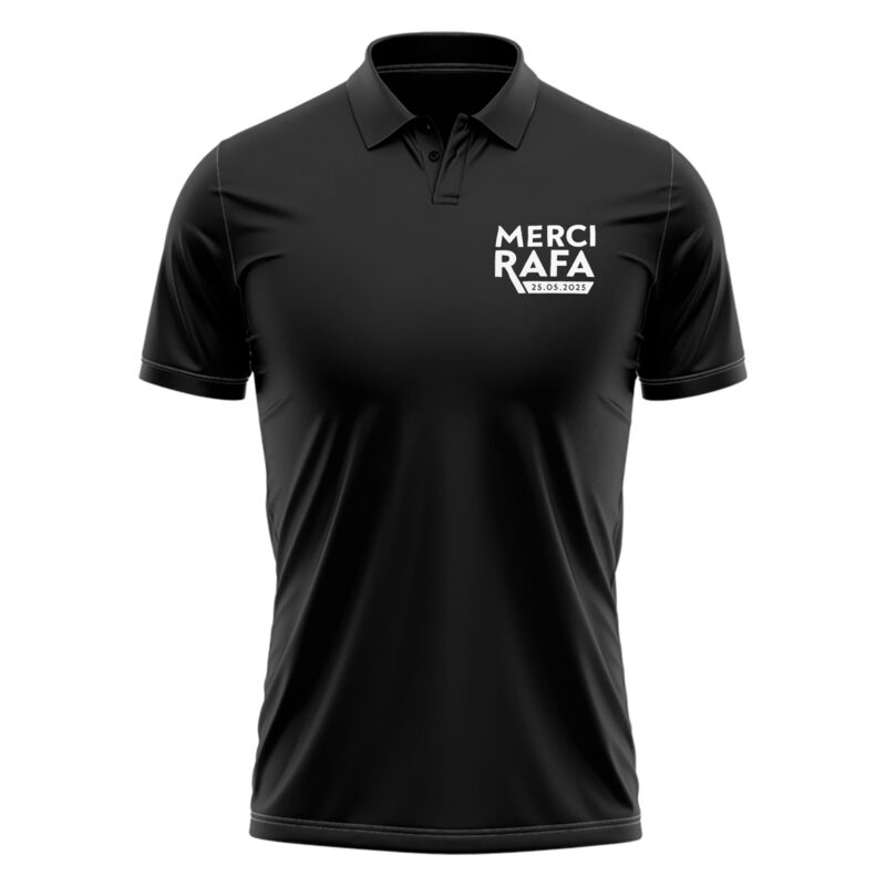 Exclusive Versio Rafael Nadal Black Polo 2025 - Image 2