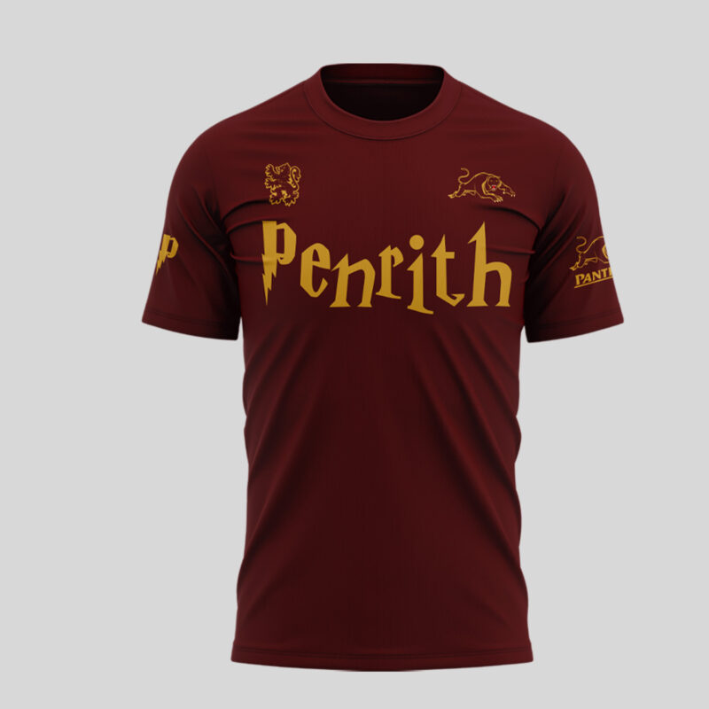 Harry Potter X Penrith Panthers NRL Limited Edition 2025 Tshirt - Image 2