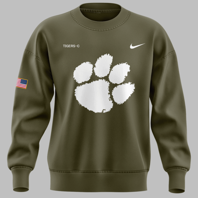 Limited Edition Clemson Softball Military Appreciation Sweat - Image 2