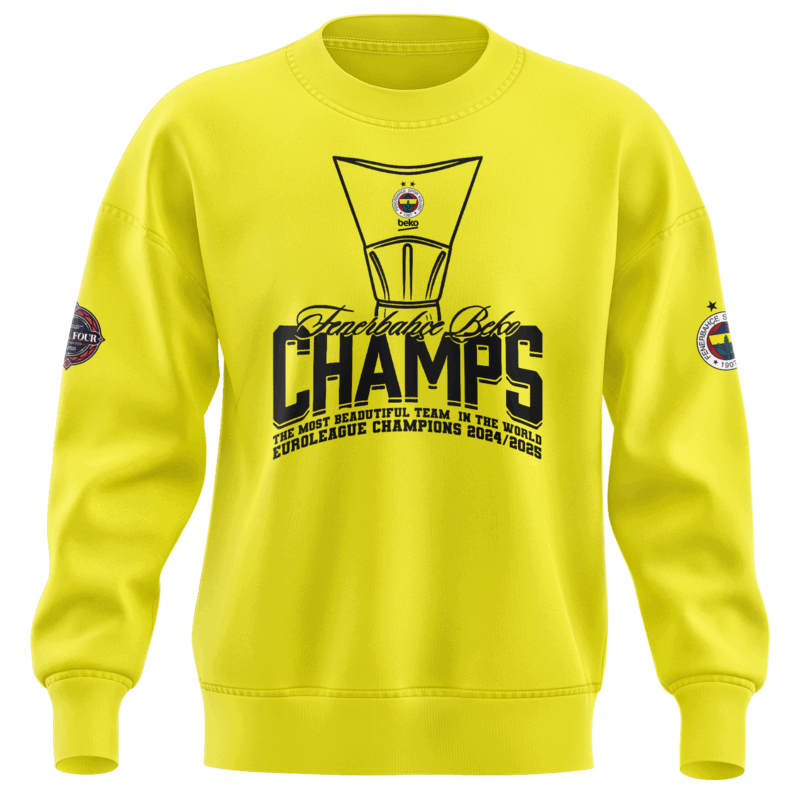 Exclusive Versio _EuroLeague Fenerbahçe Beko Champions Sweat 2025 - Image 2
