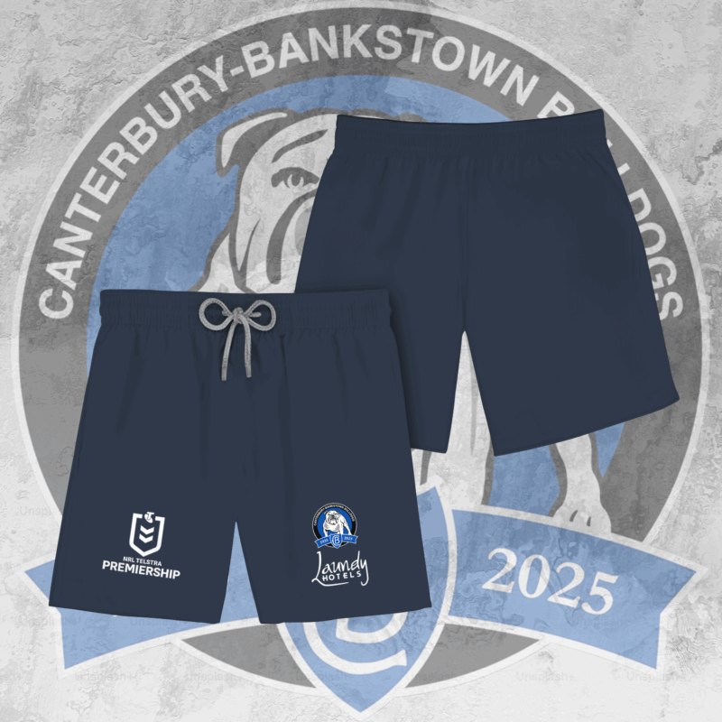 Canterbury-Bankstown Bulldogs NRL Newest T-Shirt The Dogs Of War MO V4 - Image 3
