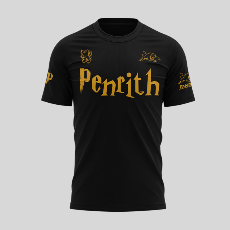 Harry Potter X Penrith Panthers NRL Limited Edition 2025 Tshirt - Image 2