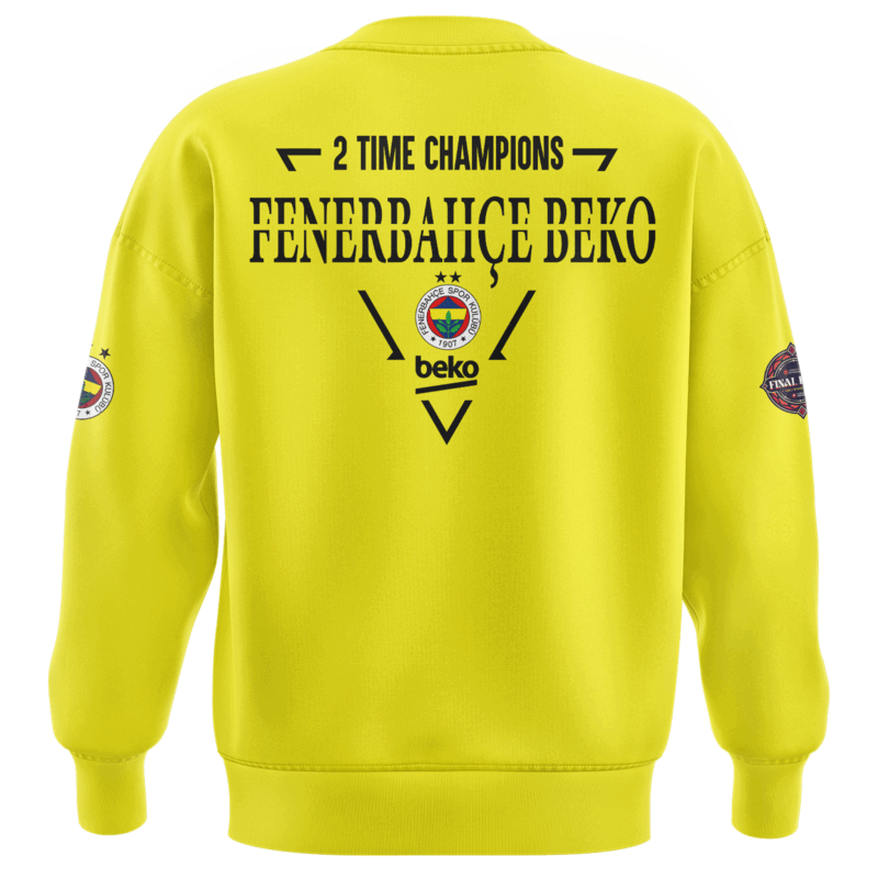 Exclusive Versio _EuroLeague Fenerbahçe Beko Champions Sweat 2025 - Image 3