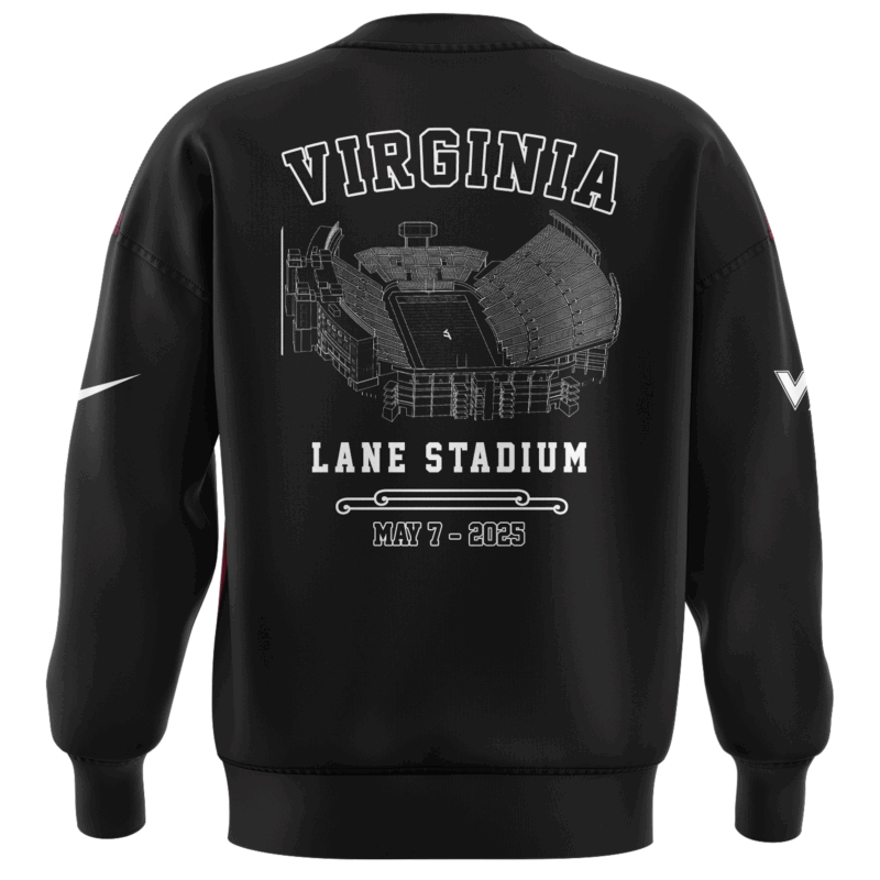 Limited Edition M72 World Tour x Virginia Tech Hokies Black Sweat 2025 - Image 3