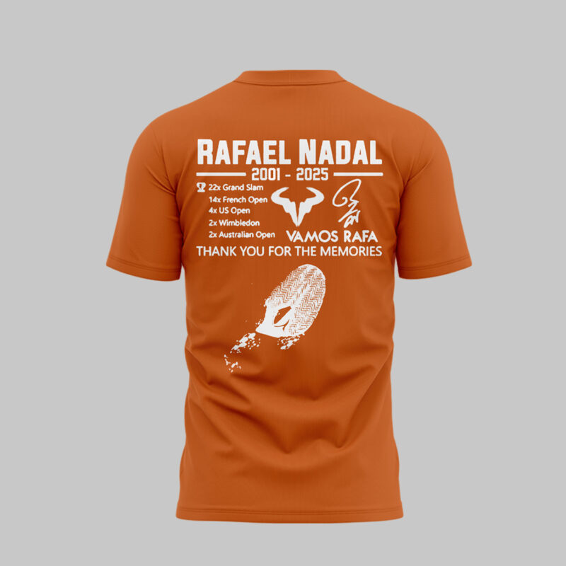 Exclusive Versio Rafael Nadal Tshirt 2025 - Image 3