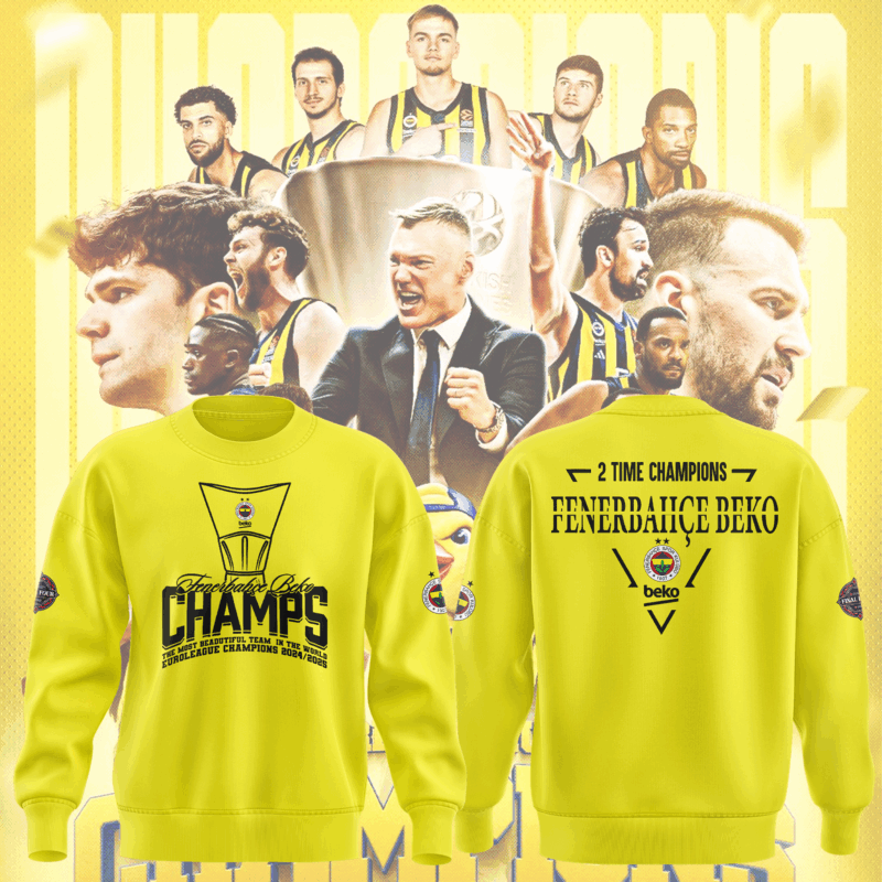 Exclusive Versio _EuroLeague Fenerbahçe Beko Champions Sweat 2025