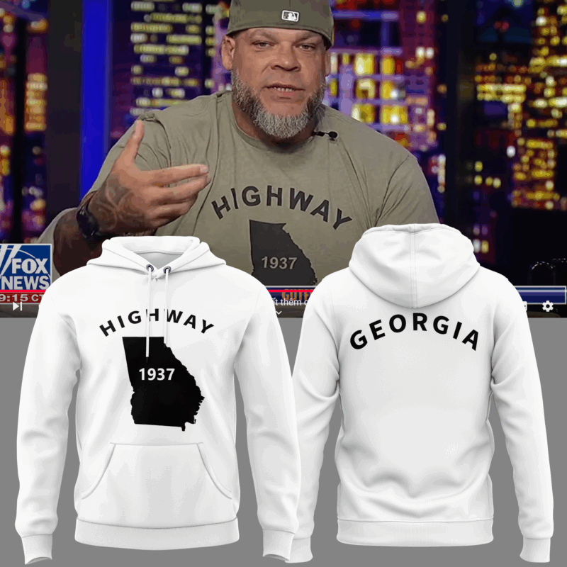 Limited Edition Tyrus "Highway 1937 Georgia" White Hoodie 2025